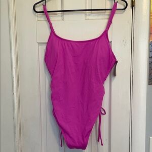 Shade & Shore Pink One Piece Swimsuit